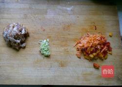 肉末粉丝娃娃菜的做法图解3