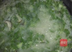 菜粥的做法图解4