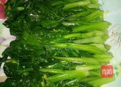 简单的水煮菜心的做法图解4