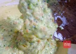 辅食鲜虾蔬菜饼的做法图解5