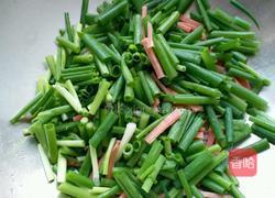 小葱杏鲍菇炒火腿的做法图解4