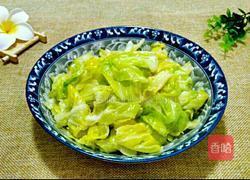 蚝油炒甘蓝的做法图解4