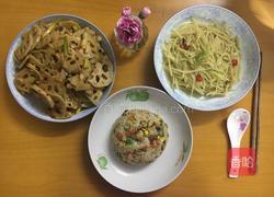 彩虹炒饭的做法图解6