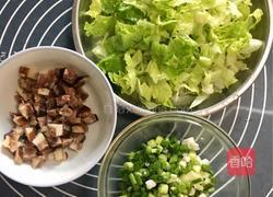 腊肠蛋炒饭的做法图解2