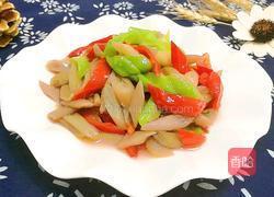 炒糖醋芡实茎的做法图解11
