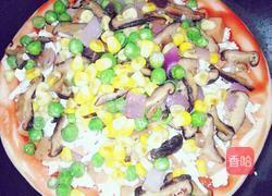 平底锅披萨的做法图解10