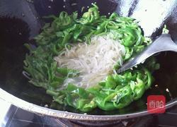 青椒炒粉条的做法图解6