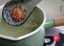 黄瓜片汆丸子汤的做法图解7