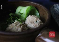 黄瓜片汆丸子汤的做法图解10