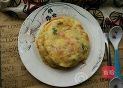 玉米火腿鸡蛋饼的做法图解5