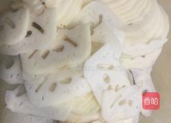 素炒莲藕的做法图解2