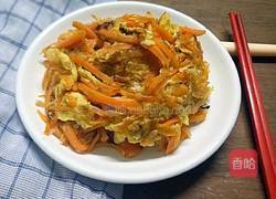 胡萝卜丝炒鸡蛋的做法图解10