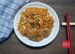 胡萝卜丝炒鸡蛋的做法图解11