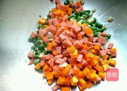 豌豆南瓜炒火腿的做法图解4