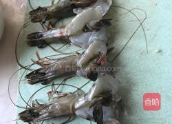 红烧竹节虾的做法图解3