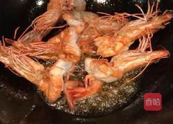 红烧竹节虾的做法图解4