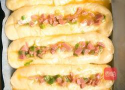 火腿肠葱香面包的做法图解5