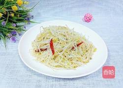 炝炒绿豆芽的做法图解5