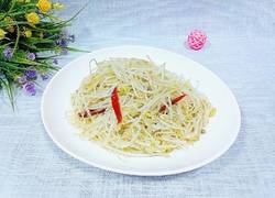 炝炒绿豆芽