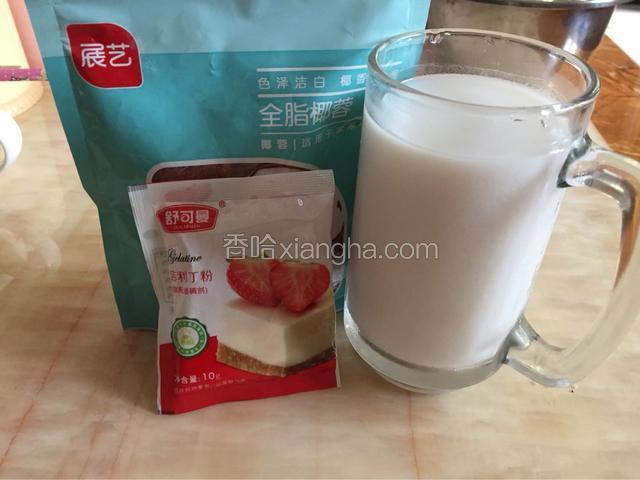 准备好所有材料。