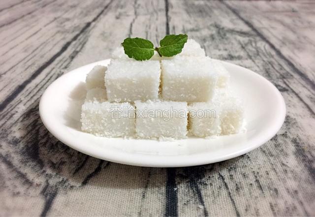 椰汁小方块