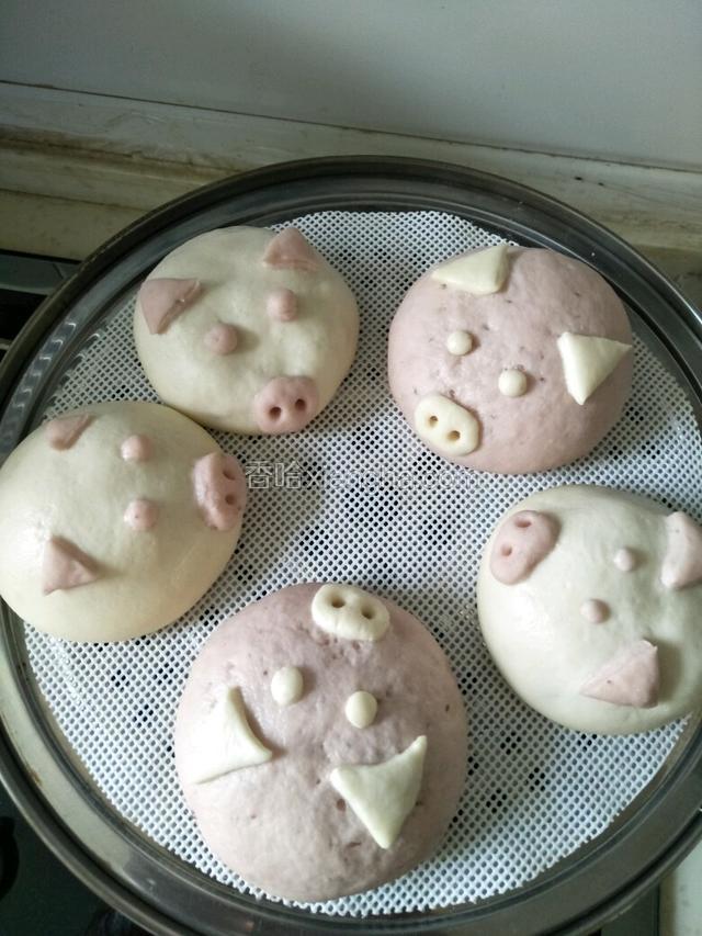 这是蒸好的猪宝宝