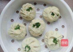 韭菜豆腐鸡蛋包子的做法图解6