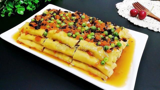 清蒸千张卷肉