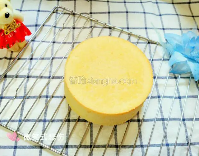 六寸戚风蛋糕(后蛋法)