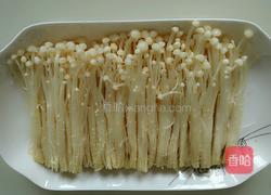 肉末金针菇的做法图解1