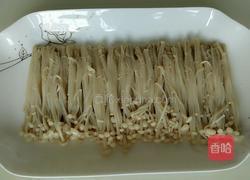 肉末金针菇的做法图解3