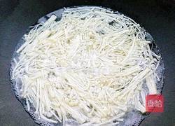 肉末炒金针菇的做法图解6
