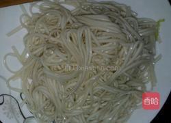 炒面条的做法图解4