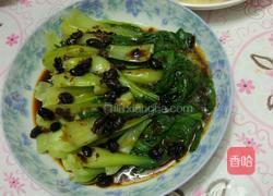 豉汁上海青的做法图解4