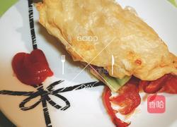 炸锅版【培根鸡蛋手抓饼】的做法图解5