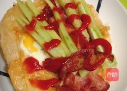 炸锅版【培根鸡蛋手抓饼】的做法图解4