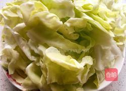 蚝油手撕包菜的做法图解2