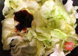 蚝油手撕包菜的做法图解5