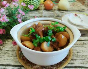 香菇土豆烧鸭腿[图]