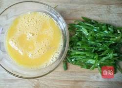 草鸡蛋青椒丝的做法图解3