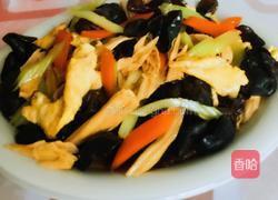 芹菜木耳鸡蛋的做法图解10