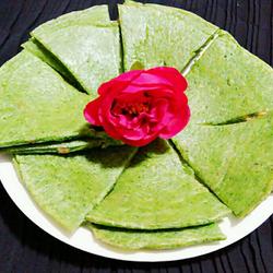 菠菜肉松饼的做法[图]