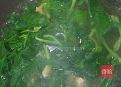 菠菜肉松饼的做法图解2