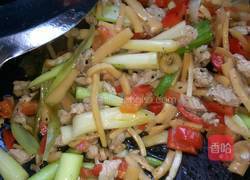 儿童版鱿鱼丝炒肉的做法图解8