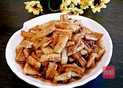 香辣萝卜干咸菜的做法图解8