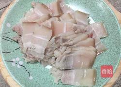 香干回锅肉的做法图解3