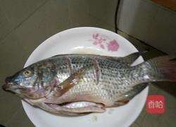 青椒红烧鱼的做法图解1