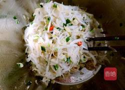 萝卜丝虾皮油墩子的做法图解9