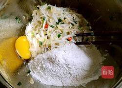 萝卜丝虾皮油墩子的做法图解10