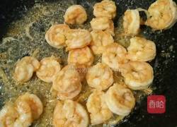 虾仁炒蒜苗的做法图解3